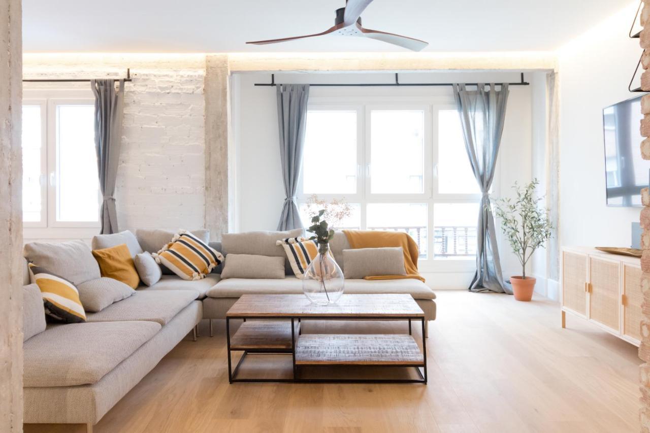 Amplio Y Moderno Apartamento Con Tarima Refrescante By Staynnapartments Bilbau Exterior foto